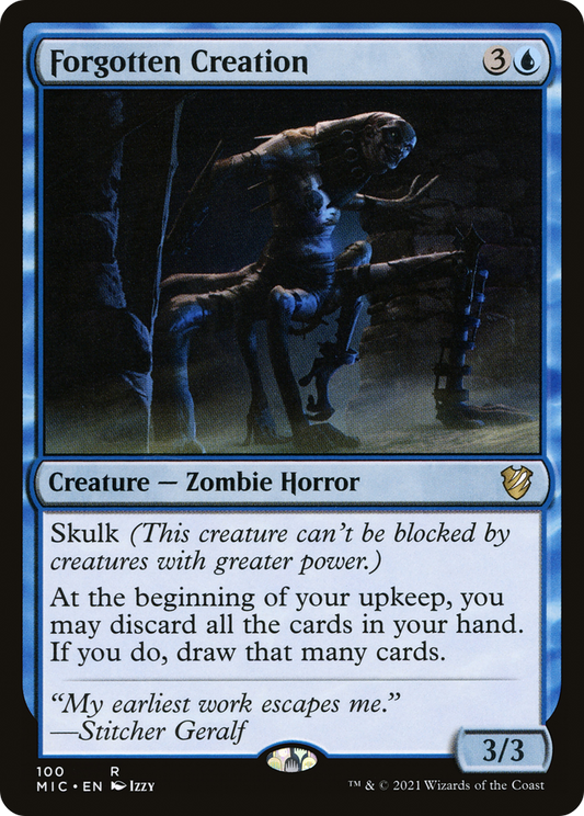 Forgotten Creation [Innistrad: Midnight Hunt Commander]