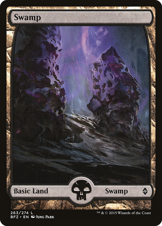 Swamp (BFZ-263) - Battle for Zendikar Foil