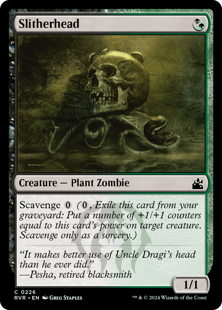 Slitherhead (RVR-226) - Ravnica Remastered Foil