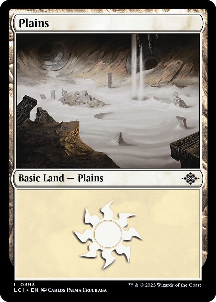 Plains (LCI-393) - The Lost Caverns of Ixalan Foil