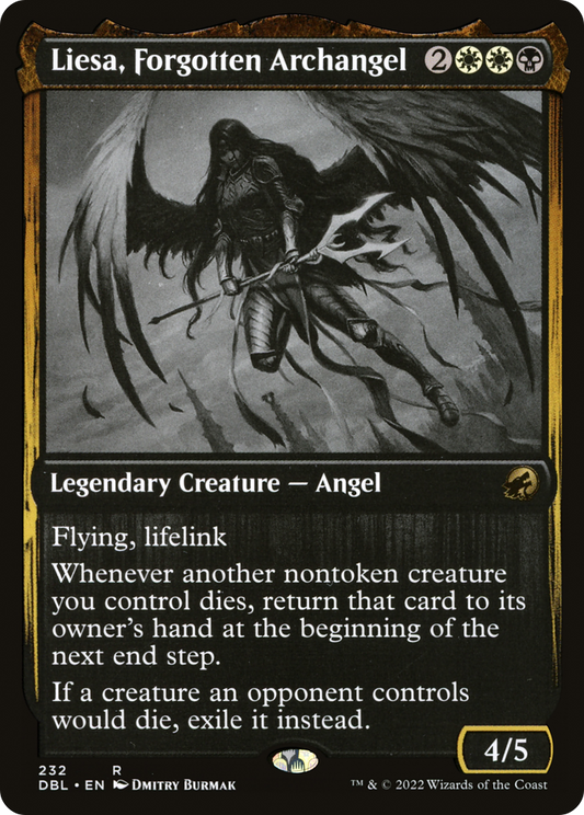 Liesa, Forgotten Archangel (DBL-232) - Innistrad: Double Feature Foil