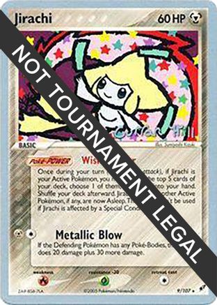 Jirachi (9/107) (Bright Aura - Curran Hill's) [World Championships 2005]