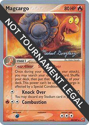 Magcargo (20/107) (King of the West - Michael Gonzalez) [World Championships 2005]