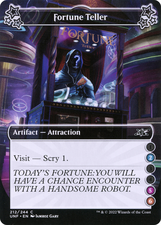 Fortune Teller (UNF-212) - Unfinity Foil
