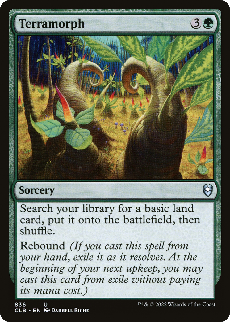 Terramorph [Commander Legends: Battle for Baldur's Gate]