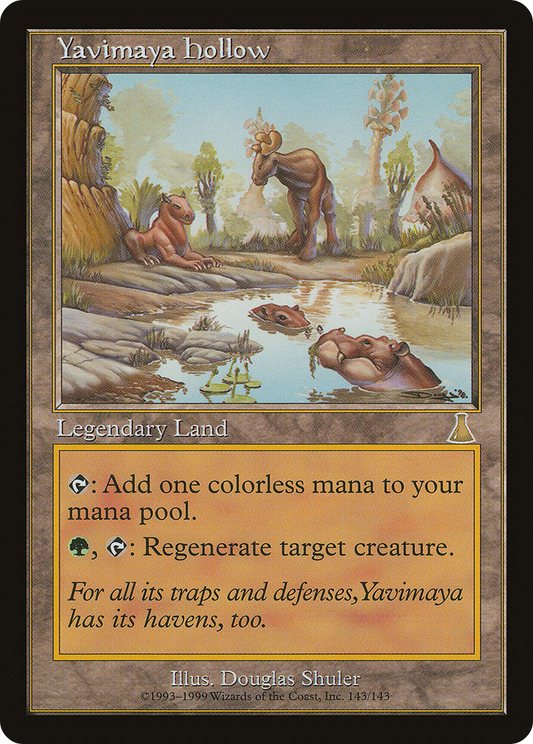 Yavimaya Hollow [Urza's Destiny]
