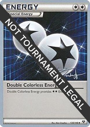 Double Colorless Energy (130/146) (Trevgor - Trent Orndorff) [World Championships 2014]