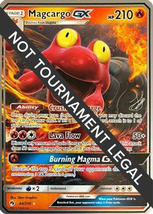 Magcargo GX (44/212) (Perfection - Henry Brand) [World Championships 2019]