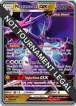 Naganadel GX (160/236) (Mind Blown - Shintaro Ito) [World Championships 2019]