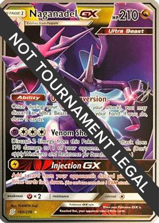 Naganadel GX (160/236) (Perfection - Henry Brand) [World Championships 2019]