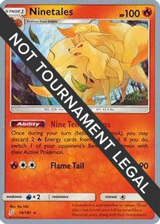 Ninetales (16/181) (Fire Box - Kaya Lichtleitner) [World Championships 2019]