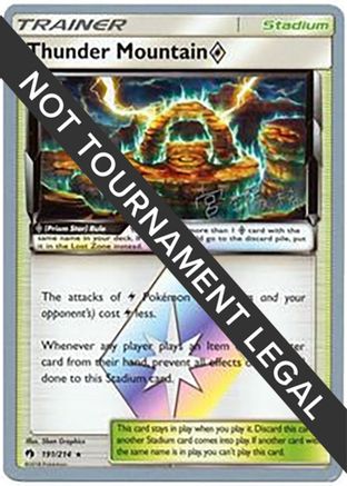 Thunder Mountain Prism Star (191/214) (Pikarom Judge - Haruki Miyamoto) [World Championships 2019]