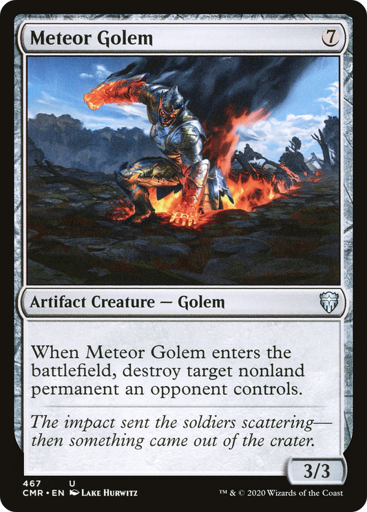 Meteor Golem (467) [Commander Legends]