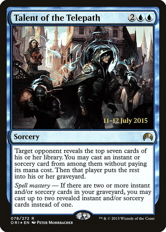 Talent of the Telepath [Magic Origins Prerelease Promos]