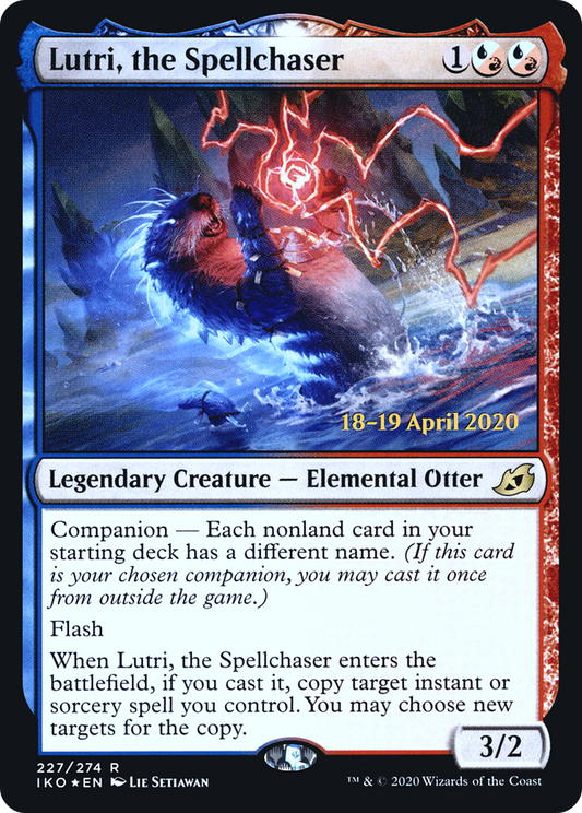 Lutri, the Spellchaser  [Ikoria: Lair of Behemoths Prerelease Promos]