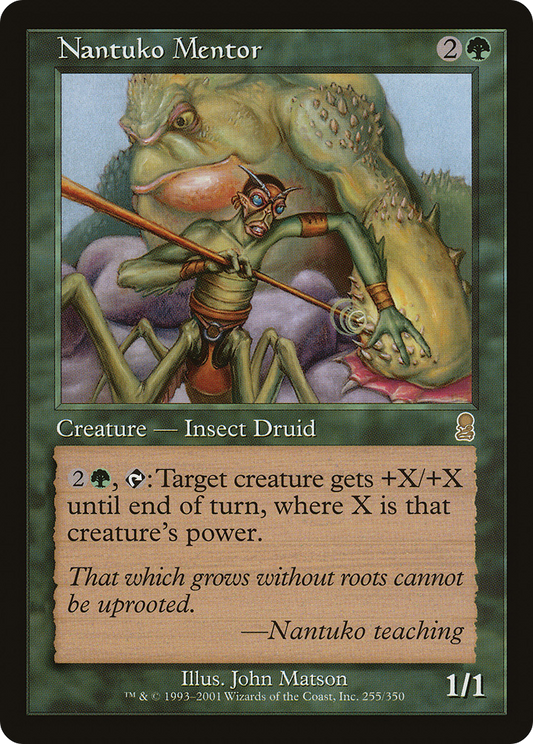 Nantuko Mentor (ODY-255) - Odyssey Foil