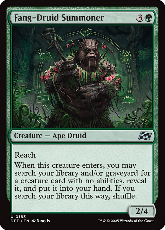 Fang-Druid Summoner (DFT-163) - Aetherdrift