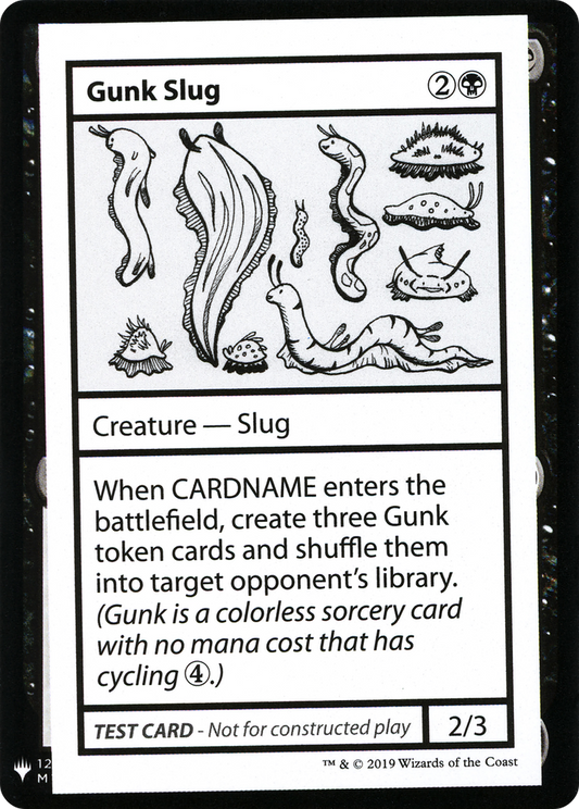 Gunk Slug [Mystery Booster Playtest Cards]