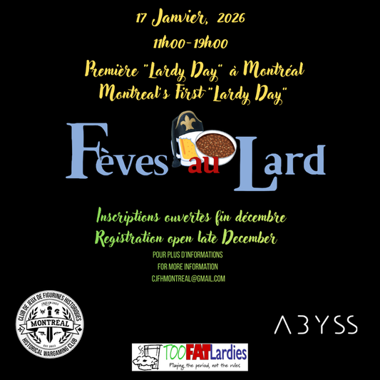 Fèves au Lard – Événement Too Fat Lardies 2026-01-17