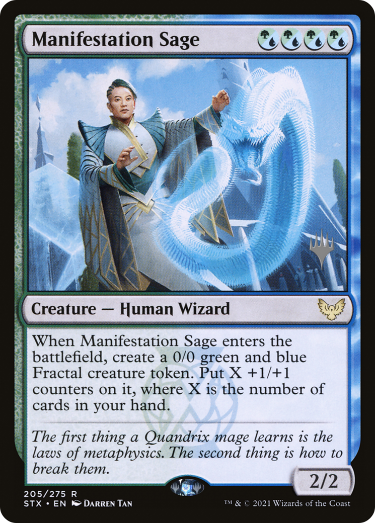 Manifestation Sage (PPSTX-205) - Strixhaven: School of Mages Promos