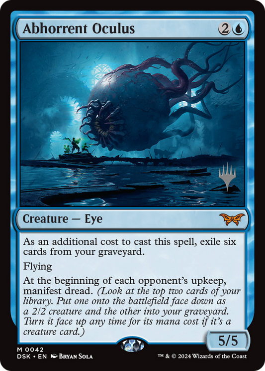 Abhorrent Oculus (Promo Pack) [Duskmourn: House of Horror Promos]