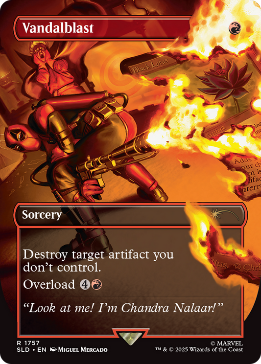 Vandalblast (SLD-1757) - Secret Lair Drop (Borderless)