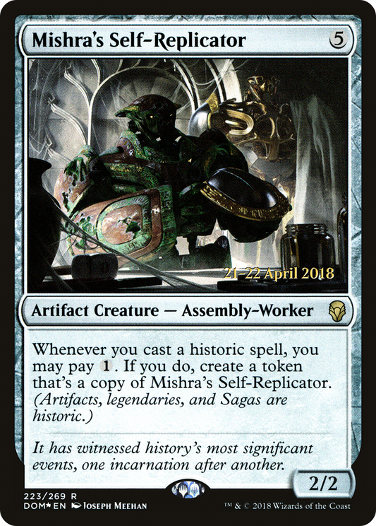 Mishra's Self-Replicator  [Dominaria Prerelease Promos]