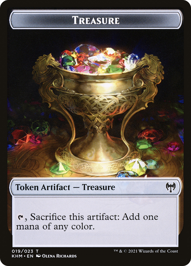 Treasure (KHM-019) - Kaldheim Tokens Foil