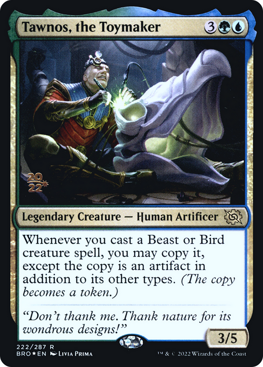 Tawnos, the Toymaker [The Brothers' War: Prerelease Promos]