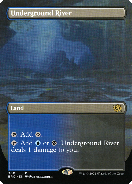 Underground River (BRO-300) - The Brothers' War (Borderless)