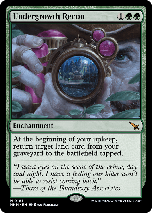 Undergrowth Recon (MKM-181) - Murders at Karlov Manor Foil