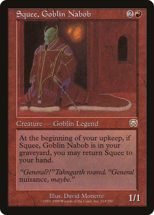 Squee, Goblin Nabob (MMQ-214) - Mercadian Masques