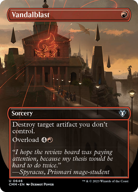 Vandalblast (CMM-646) - Commander Masters (Borderless) Foil