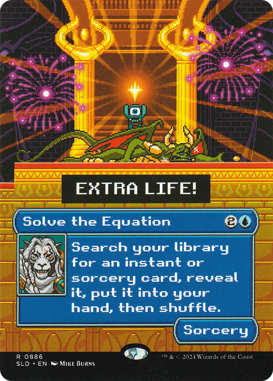 Solve the Equation (SLD-886) - Secret Lair Drop Series (Borderless) Foil