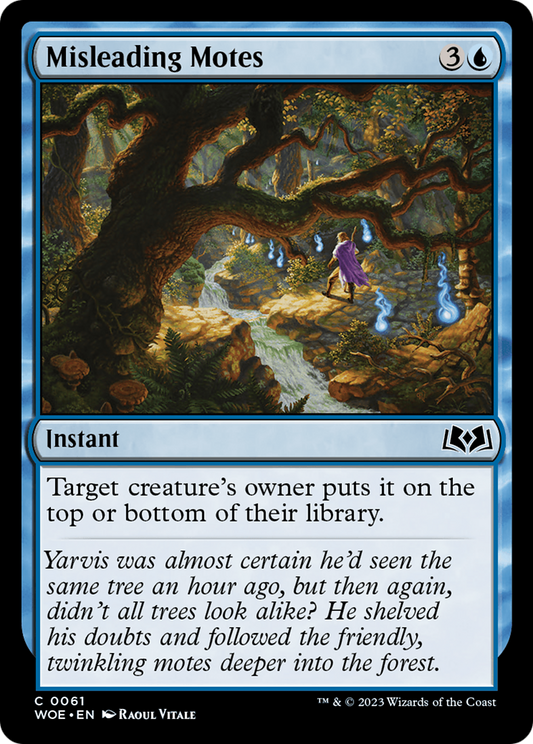 Misleading Motes (WOE-061) - Wilds of Eldraine Foil