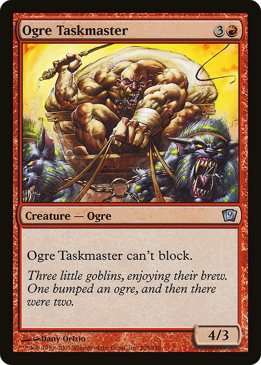 Ogre Taskmaster [Ninth Edition]
