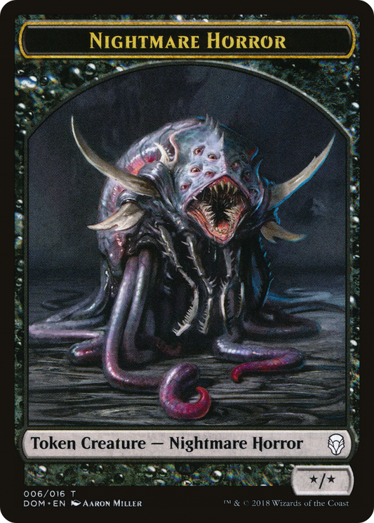 Nightmare Horror [Dominaria Tokens]