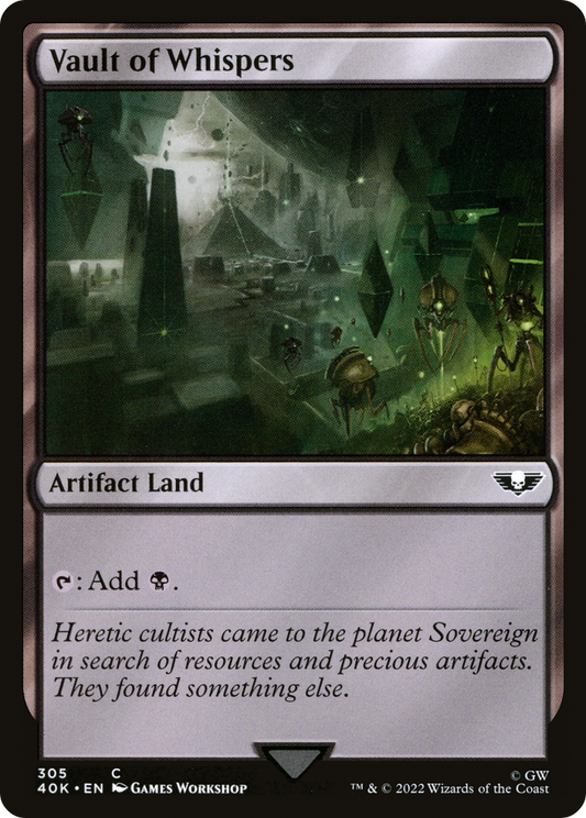 Vault of Whispers [Universes Beyond: Warhammer 40,000]