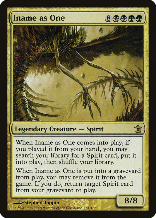 Iname as One (SOK-151) - Saviors of Kamigawa Foil