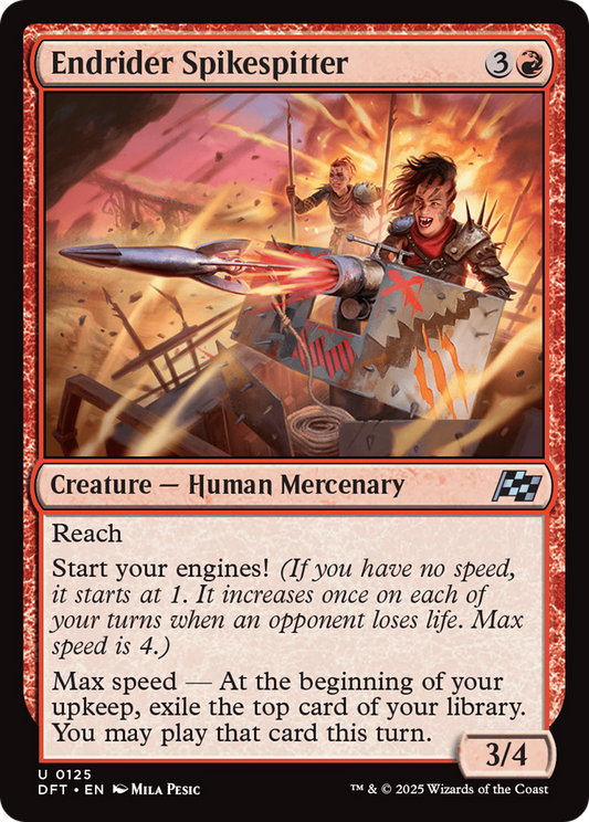 Endrider Spikespitter (DFT-125) - Aetherdrift Foil