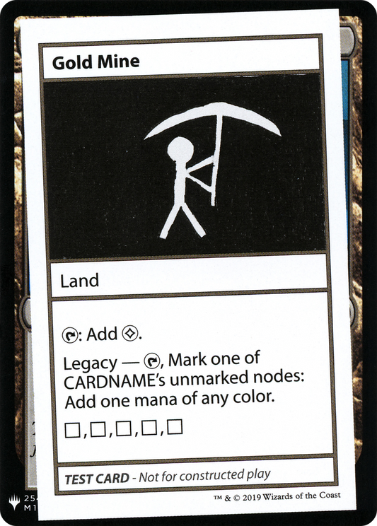Gold Mine [Mystery Booster Playtest Cards]