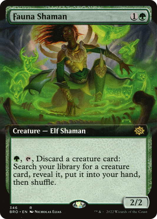 Fauna Shaman (BRO-346) - The Brothers' War: (Extended Art) Foil