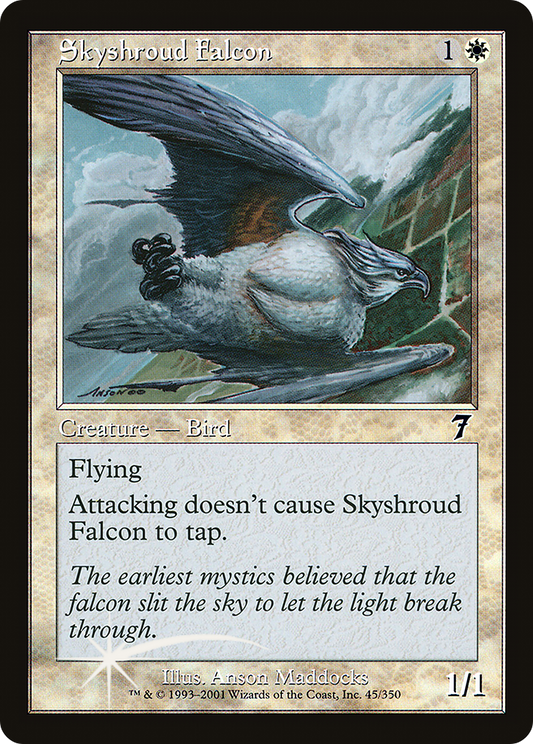Skyshroud Falcon [Seventh Edition]