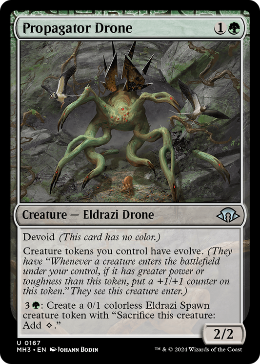 Propagator Drone (MH3-167) - Modern Horizons 3: (devoid) Foil