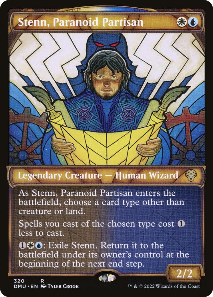 Stenn, Paranoid Partisan (Showcase) [Dominaria United]