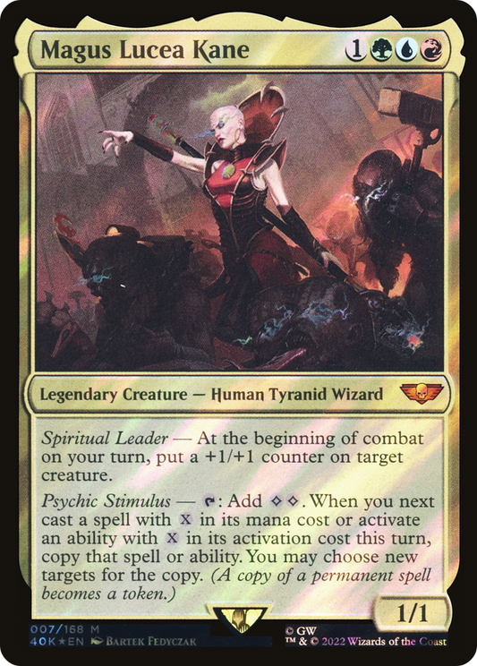 Magus Lucea Kane (Surge Foil) [Universes Beyond: Warhammer 40,000]