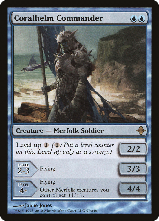 Coralhelm Commander (ROE-057) - Rise of the Eldrazi Foil