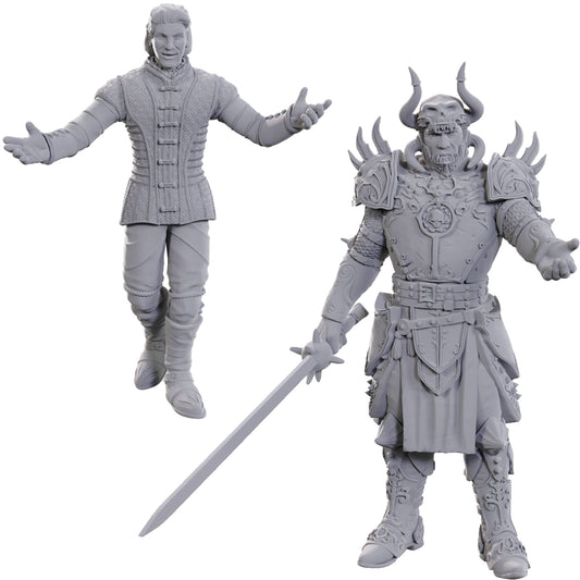 D&D Unpainted Minis - Baldur's Gate 3 - Sarevok Anchev & Raphael (96371)