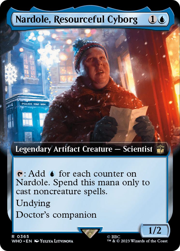 Nardole, Resourceful Cyborg (WHO-365) - Doctor Who: (Extended Art)