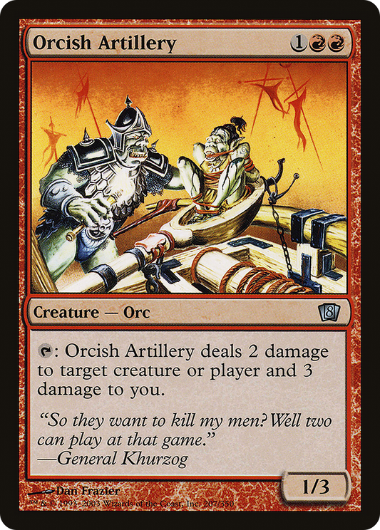Orcish Artillery [Eighth Edition]